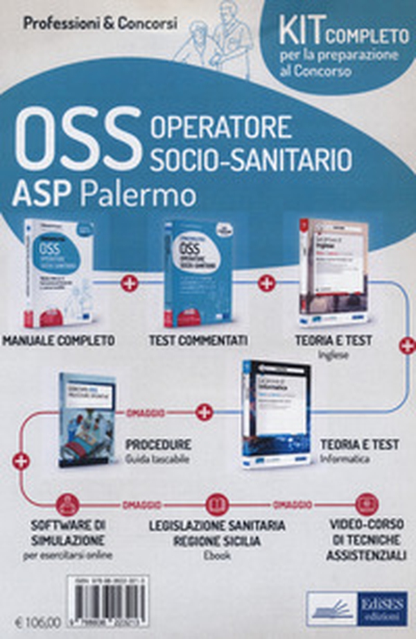 Kit concorso OSS ASP Palermo - Librerie.coop Kit concorso OSS ASP Palermo - Librerie.coop