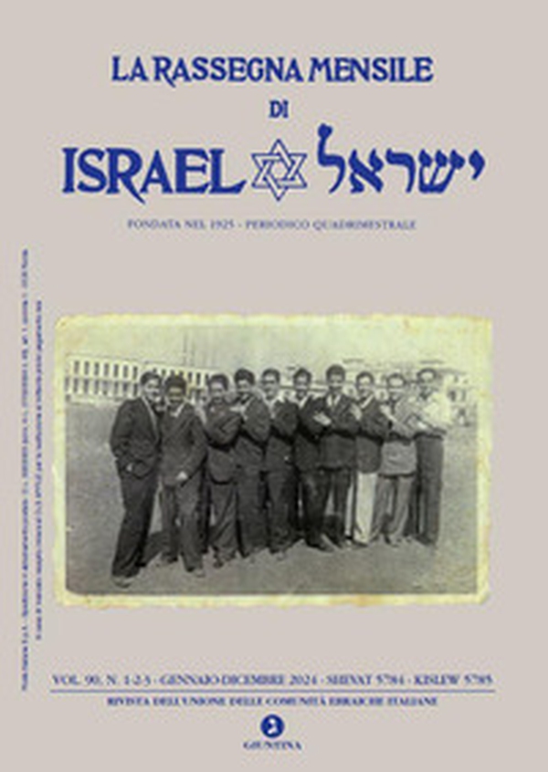 La rassegna mensile di Israel - Vol. 90\1 - Librerie.coop