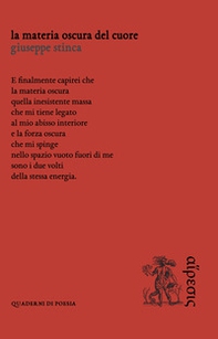 La materia oscura del cuore - Librerie.coop