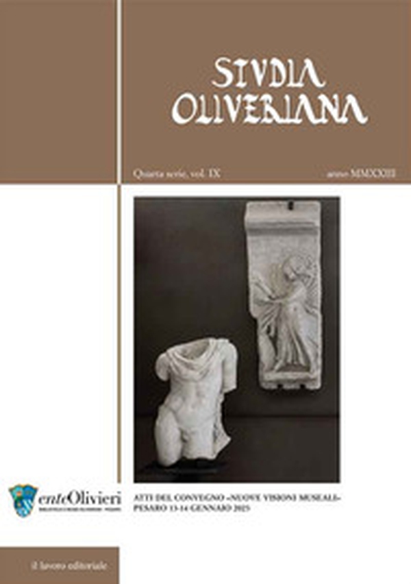 Studia Oliveriana. Quarta serie - Vol. 9 - Librerie.coop Studia Oliveriana. Quarta serie - Vol. 9 - Librerie.coop