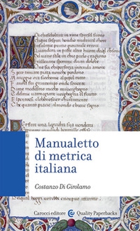 Manualetto di metrica italiana - Librerie.coop Manualetto di metrica italiana - Librerie.coop
