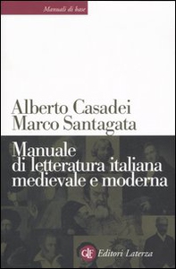 Manuale di letteratura italiana medievale e moderna - Librerie.coop