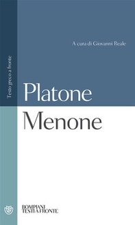 Menone. Testo greco a fronte - Librerie.coop