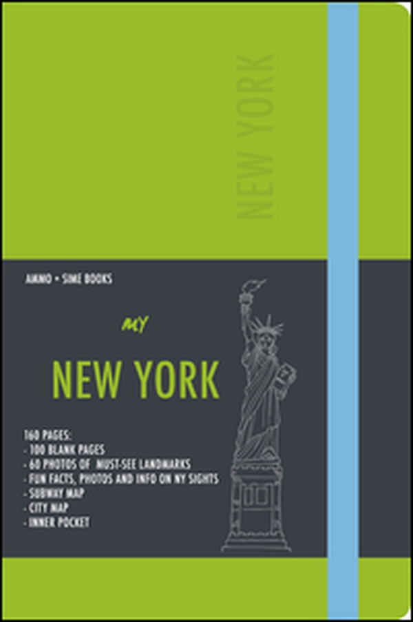 New York visual notebook. Crisp apple green - Librerie.coop New York visual notebook. Crisp apple green - Librerie.coop