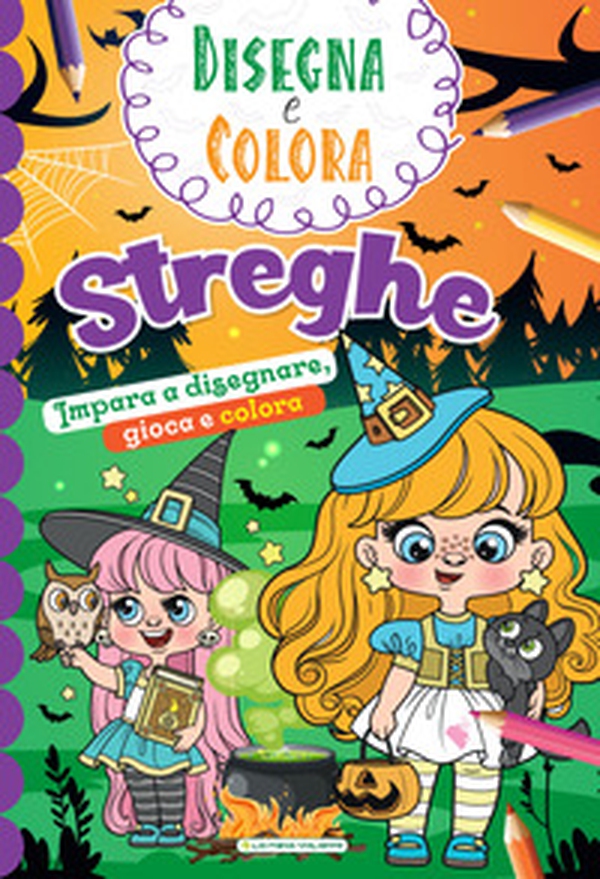 Streghe. Impara a disegnare, gioca e colora. Disegna e colora - Librerie.coop Streghe. Impara a disegnare, gioca e colora. Disegna e colora - Librerie.coop