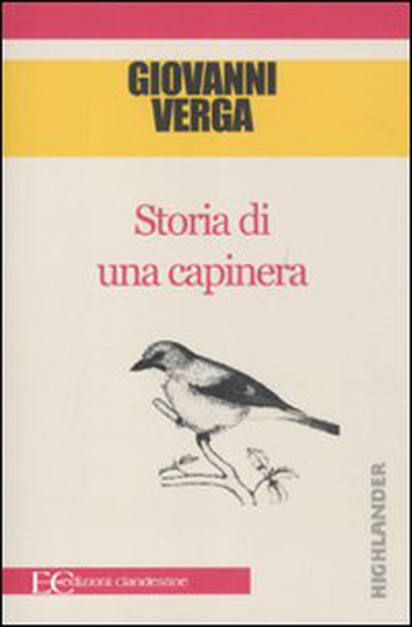 Storia di una capinera - Librerie.coop Storia di una capinera - Librerie.coop