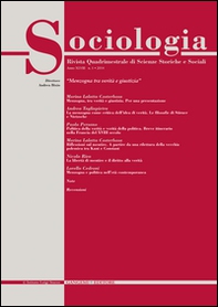 Sociologia. Rivista quadrimestrale di scienze storiche e sociali - Vol. 1 - Librerie.coop Sociologia. Rivista quadrimestrale di scienze storiche e sociali - Vol. 1 - Librerie.coop