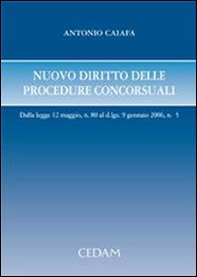 Nuovo diritto delle procedure concorsuali - Librerie.coop Nuovo diritto delle procedure concorsuali - Librerie.coop