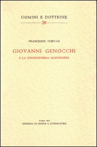 Giovanni Genocchi e la controversia modernista - Librerie.coop