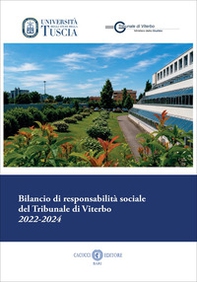 Bilancio di responsabilità sociale del Tribunale di Viterbo 2022-2024 - Librerie.coop