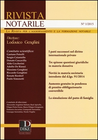 Rivista notarile - Vol. 1 - Librerie.coop