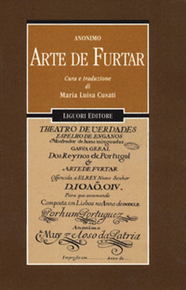 Arte de furtar - Librerie.coop Arte de furtar - Librerie.coop