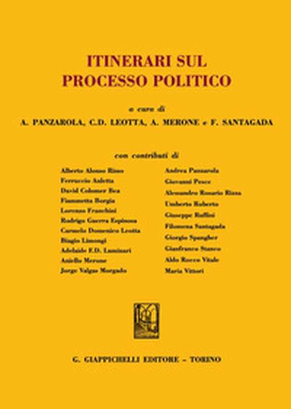 Itinerari sul processo politico - Librerie.coop Itinerari sul processo politico - Librerie.coop
