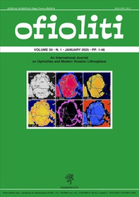 Ofioliti. An international journal on ophiolites and modern oceanic lithosphere - Vol. 50\1 - Librerie.coop