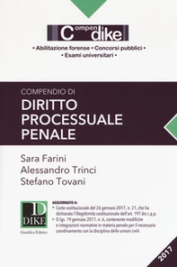 Compendio di diritto processuale penale - Librerie.coop Compendio di diritto processuale penale - Librerie.coop