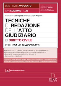 Tecniche di redazione dell'atto giudiziario di diritto civile per l'esame di avvocato - Librerie.coop Tecniche di redazione dell'atto giudiziario di diritto civile per l'esame di avvocato - Librerie.coop