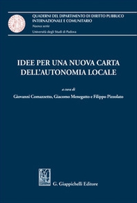 Idee per una nuova carta dell'autonomia locale - Librerie.coop