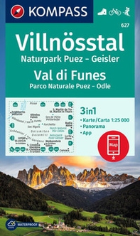 Carta escursionistica Kom 627. Villnösstal, Val di Funes - Librerie.coop Carta escursionistica Kom 627. Villnösstal, Val di Funes - Librerie.coop