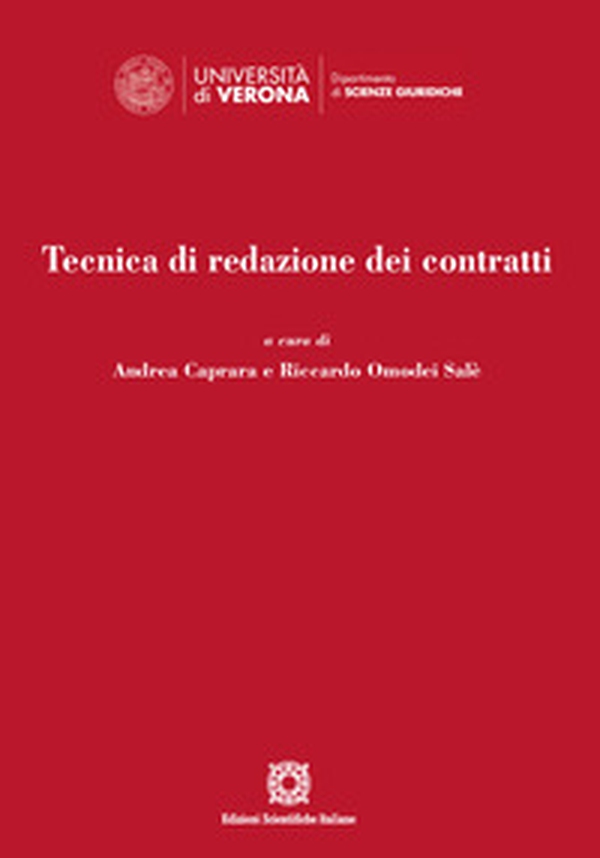 Tecnica di redazione dei contratti - Librerie.coop Tecnica di redazione dei contratti - Librerie.coop