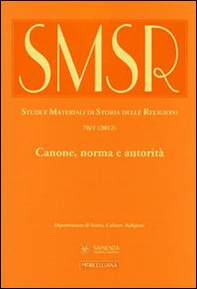 SMSR. Studi e materiali di storia delle religioni - Librerie.coop