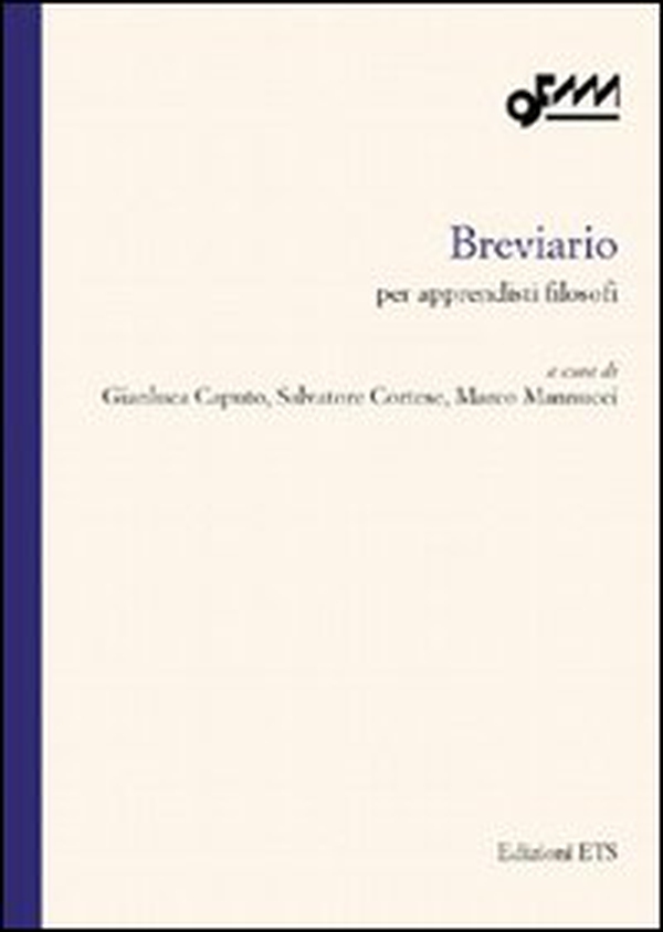 Breviario. Per apprendisti filosofi - Librerie.coop Breviario. Per apprendisti filosofi - Librerie.coop