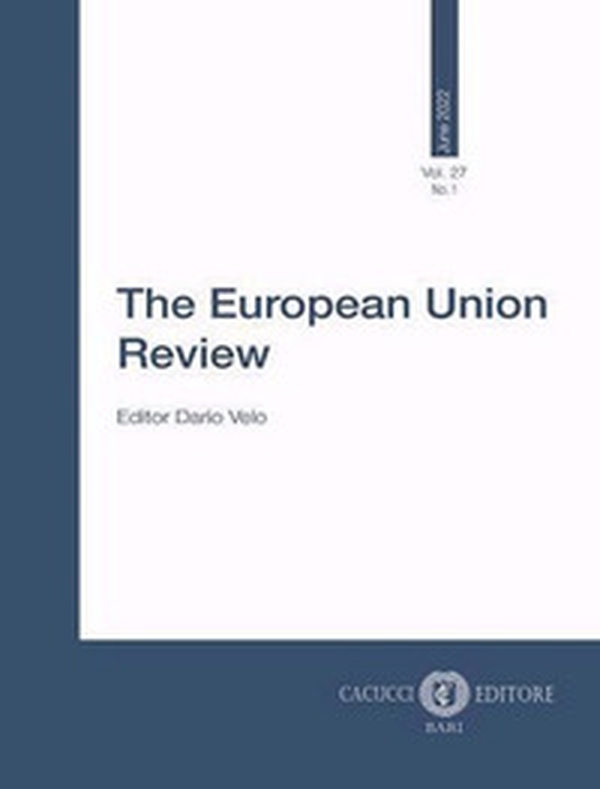 The European Union Review - Vol. 28 - Librerie.coop The European Union Review - Vol. 28 - Librerie.coop
