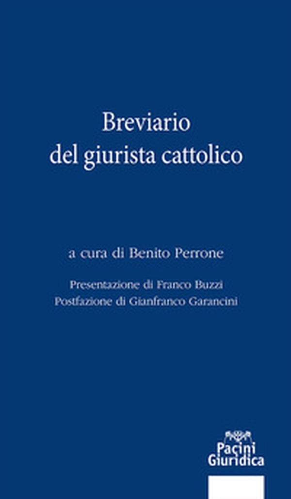 Breviario del giurista cattolico - Librerie.coop Breviario del giurista cattolico - Librerie.coop