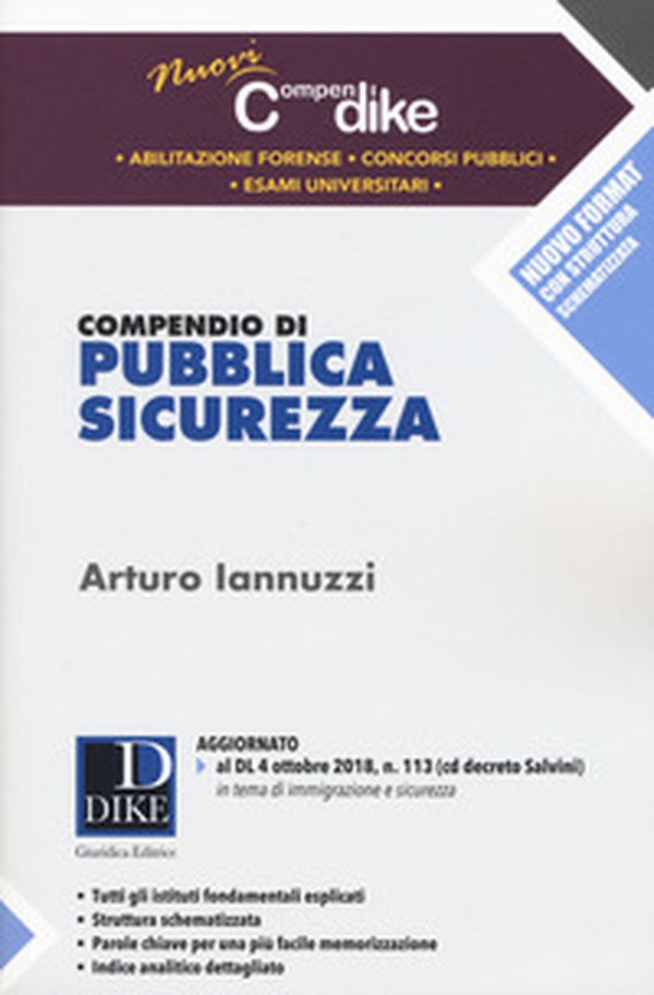 Compendio di pubblica sicurezza - Librerie.coop Compendio di pubblica sicurezza - Librerie.coop