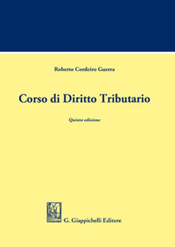 Corso di diritto tributario - Librerie.coop Corso di diritto tributario - Librerie.coop