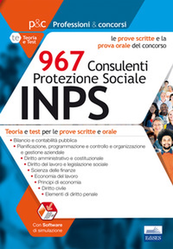 967 consulenti protezione sociale INPS. Teoria e test di verifica per le prove scritte e orale - Librerie.coop 967 consulenti protezione sociale INPS. Teoria e test di verifica per le prove scritte e orale - Librerie.coop