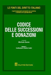 Codice delle successioni e donazioni - Vol. 1 - Librerie.coop