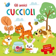 Gli amici cuccioli. Puzzle poster - Librerie.coop