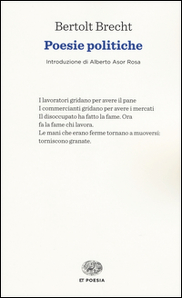 Poesie politiche - Librerie.coop Poesie politiche - Librerie.coop