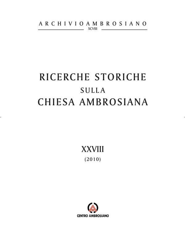 Ricerche storiche XXVIII - Librerie.coop Ricerche storiche XXVIII - Librerie.coop