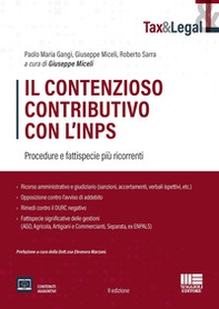 Il contenzioso contributivo con l'INPS - Librerie.coop