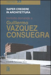 Trentotto domande a Guillermo Vazquez Consuegra - Librerie.coop