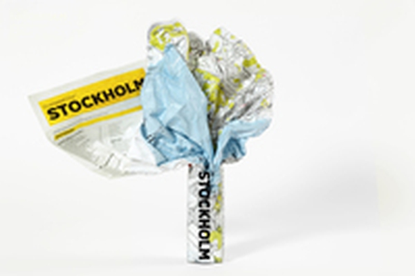Crumpled city map. Stockholm - Librerie.coop Crumpled city map. Stockholm - Librerie.coop