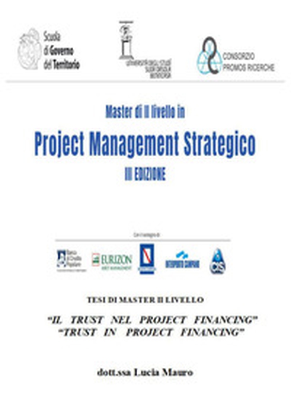 Il trust nel project financing - Librerie.coop Il trust nel project financing - Librerie.coop