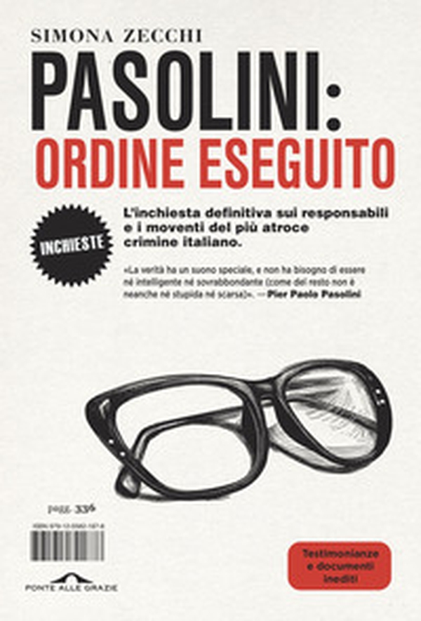 Pasolini: ordine eseguito - Librerie.coop