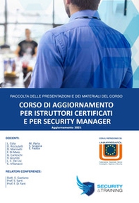 Corso di aggiornamento per istruttori certificati e per security manager (2021) - Librerie.coop