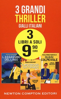 Gialli italiani: L'assassino del lago-Il mistero del gattopardo-Quasi colpevole - Librerie.coop Gialli italiani: L'assassino del lago-Il mistero del gattopardo-Quasi colpevole - Librerie.coop