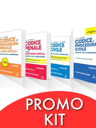 Kit Codici Esame Avvocato 2021: Codice civile-Codice penale e delle leggi penali speciali-Codice di procedura civile-Codice di procedura penale e leggi speciali. Annotati con la giurisprudenza - Librerie.coop