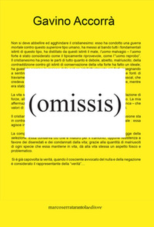 Omissis - Librerie.coop Omissis - Librerie.coop