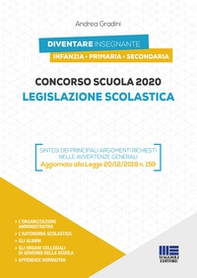Concorso scuola 2020. Legislazione scolastica - Librerie.coop