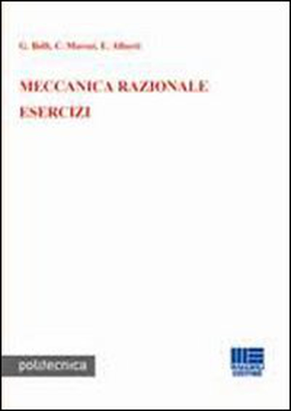 Meccanica razionale. Esercizi - Librerie.coop Meccanica razionale. Esercizi - Librerie.coop