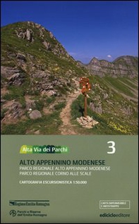 Alta via dei parchi 1:50.000 - Librerie.coop