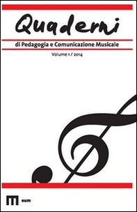 Quaderni di pedagogia e comunicazione musicale - Vol. 1 - Librerie.coop