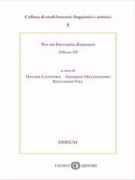 Per un breviario dantesco - Vol. 3 - Librerie.coop