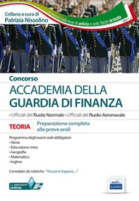 Concorso Accademia della Guardia di Finanza. Prove orali - Librerie.coop