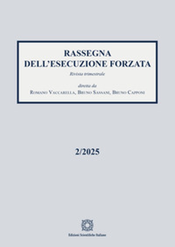 Rassegna dell'esecuzione forzata - Vol. 2 - Librerie.coop